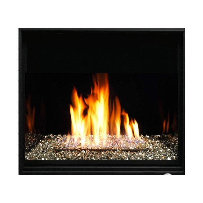 Media Options for Kingsman ZCV34 Direct Vent Gas Fireplace