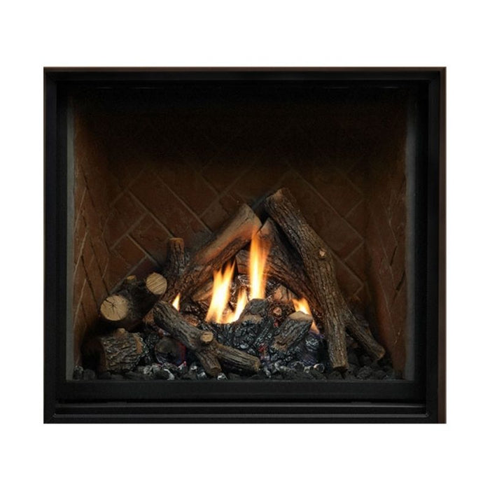 Media Options for Kingsman ZCV34 Direct Vent Gas Fireplace