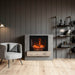 Amantii Fire & Ice Classic 26" Electric Fireplace installed in living room area.