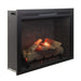 Side view shot of Amantii Fire & Ice Classic 33" Electric Fireplace.