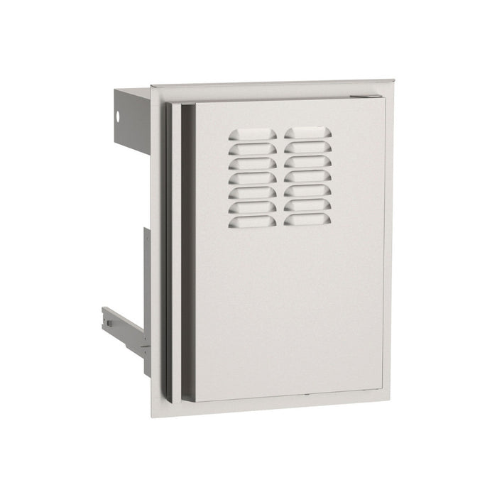 American Outdoor Grill 14 Vertical Door With Tank Tray And Louvers Right Hinge
