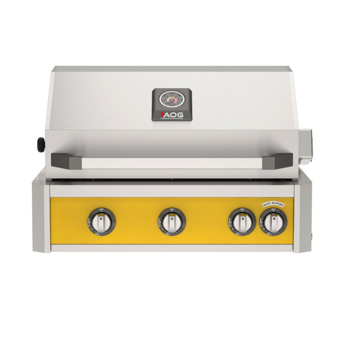 American Outdoor Grill 30 L Series Built-In Gas Grill AOG30LN Product Yellow