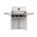 American Outdoor Grill 30" L-Series Portable Gas Grill in black accent panel and cart base.
