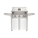 American Outdoor Grill 30" L-Series Portable Gas Grill with white cart accent panel.
