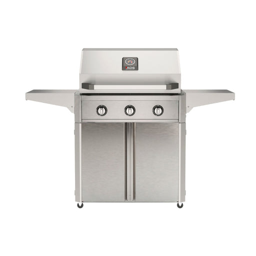American Outdoor Grill 30" T-Series Portable Gas Grill with cart base.
