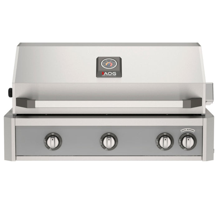 merican Outdoor Grill 36 L Series Built-In Gas Grill AOG36LN Product Gray