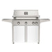 American Outdoor Grill 36" L-Series Portable Gas Grill with white cart accent panel.
