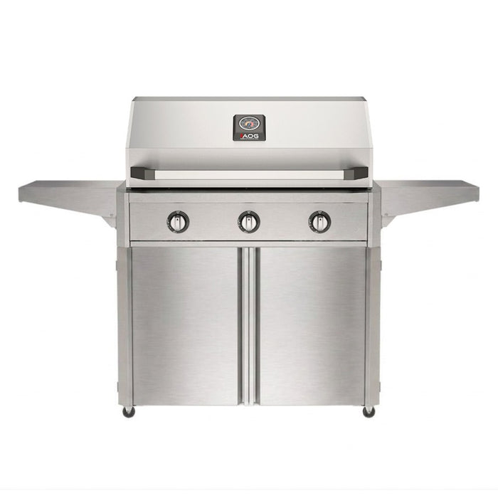 American Outdoor Grill 36" T-Series Portable Gas Grill with cart base.
