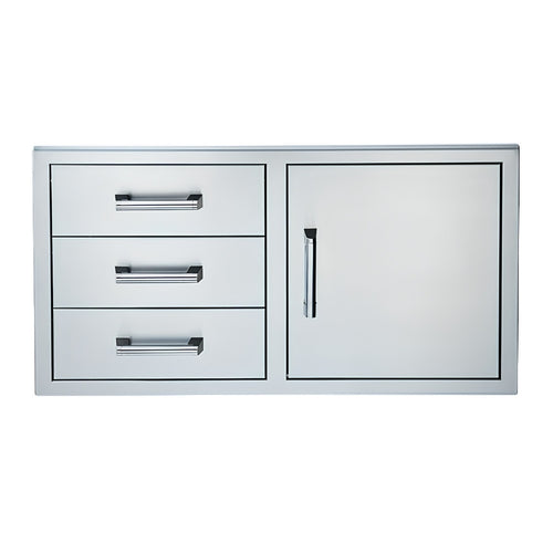 Broilmaster 20 Single Door With Triple Drawer BSAW4222ST Product