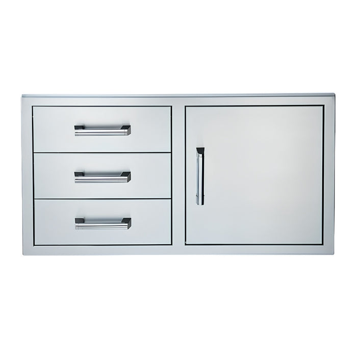 Broilmaster 20 Single Door With Triple Drawer BSAW4222ST Product