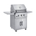 Broilmaster 25" B Series Basic Built-In Stainless Gas Grill Bsb253nln+Bsact25 Grill With Stainless Steel Cart