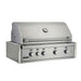 Broilmaster 42" G Series Elite Built-In Stainless Gas Grill with insulated sleeve.