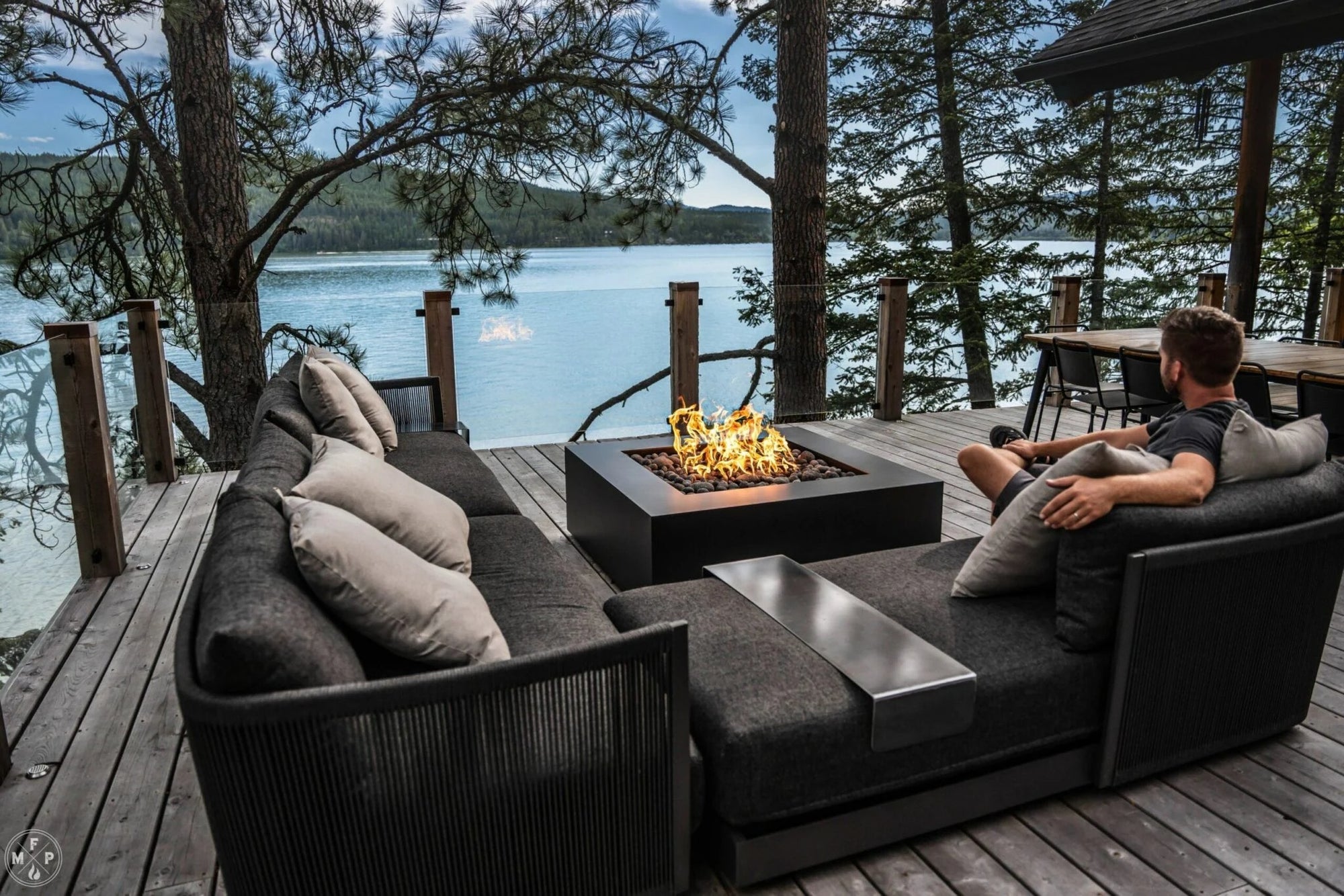 Outdoor fireplace — Memorial Day Outdoor Deals collection