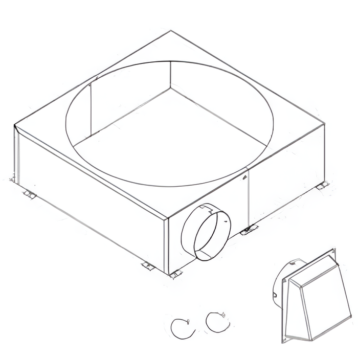 Chimney Air Kit - Must Order Outside Air kit and Flex