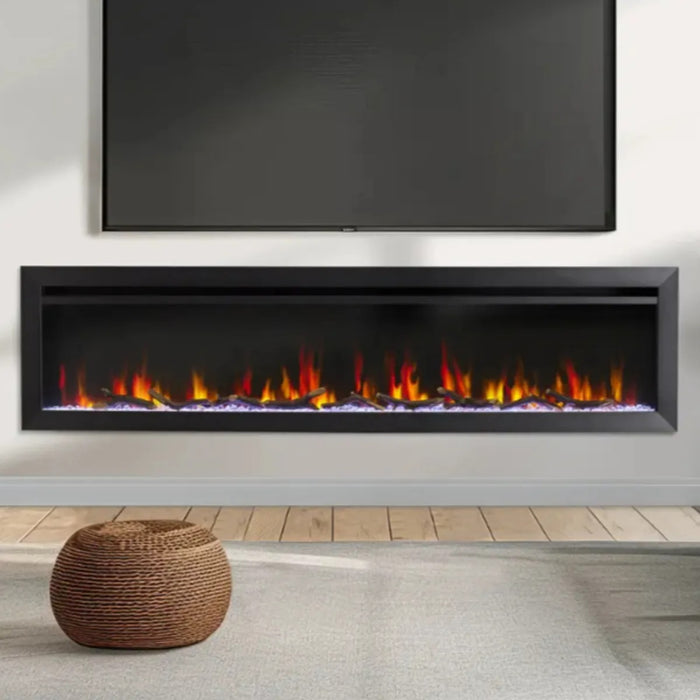 SimpliFire Allusion Slim 72-Inch Electric Fireplace | SF-ALLS72