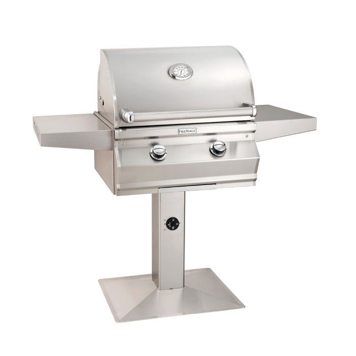 Fire Magic 24" Choice Multi-User CM430 Gas Grill patio post mount installation