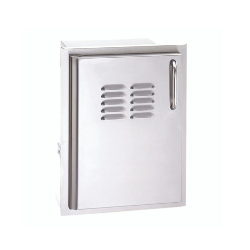 Fire Magic 3-Series 21"x14.5" Single Access Door w/ Louvers shown in left hinge