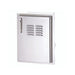 Fire Magic 3-Series 21"x14.5" Single Access Door w/ Louvers shown in right hinge