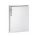 Fire Magic 3-Series 21"x14.5" Vertical Single Access Door shown in right hinge