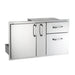 Fire Magic 3-Series Access Door w/ Platter Storage & Double Drawer