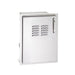 Fire Magic 3-Series Single Access Door w/ Tank Tray & Louvers shown in left hinge
