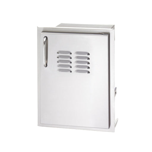 Fire Magic 3-Series Single Access Door w/ Tank Tray & Louvers shown in right hinge