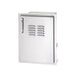 Fire Magic 3-Series Single Access Door w/ Tank Tray & Louvers shown in right hinge