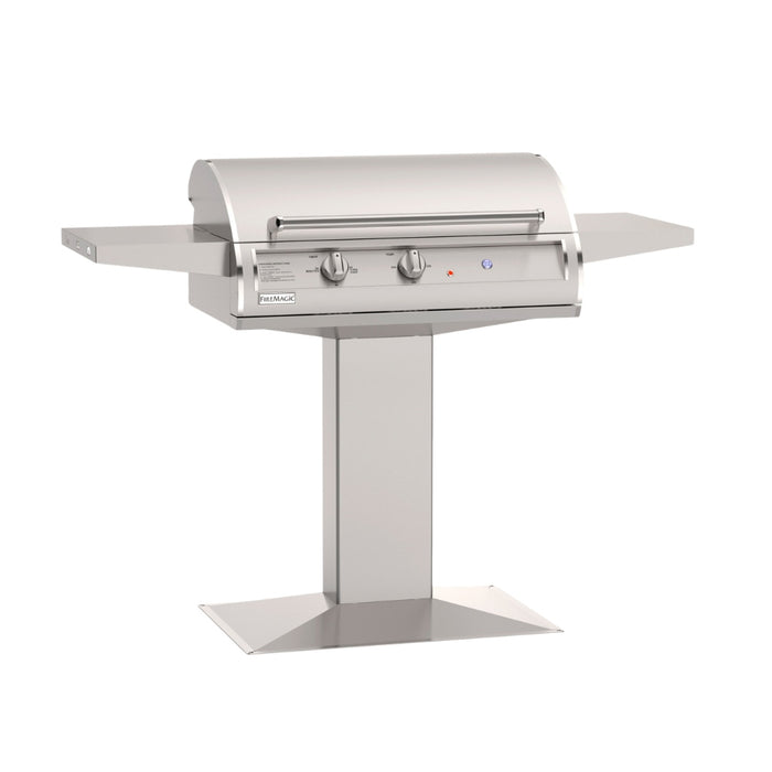 Fire Magic 48" Analog Electric Grill patio post mount installation