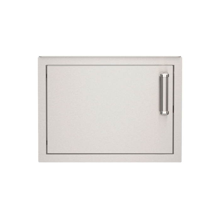 Front view of Fire Magic 5-Series 15"x20.5" Horizontal Single Access Door Left Hinge