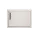 Front view of Fire Magic 5-Series 15"x20.5" Horizontal Single Access Door right hinge 