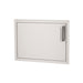 Front view of Fire Magic 5-Series 18"x24.5" Horizontal Single Access Door left hinge 