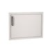 Front view of Fire Magic 5-Series 18"x24.5" Horizontal Single Access Door right hinge 