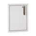 Front view of Fire Magic 5-Series 25"x 17.5" Vertical Single Access Door left hinge with lock 