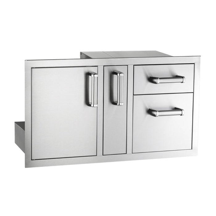 Fire Magic 5-Series Access Door w/ Platter Storage & Double Drawer