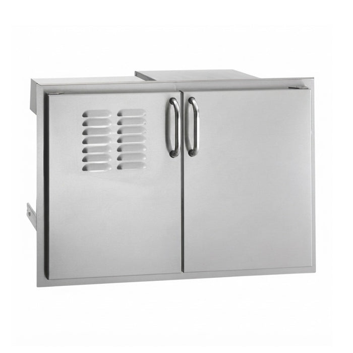 Fire Magic 5-Series Double Doors w/ Tank Tray, Louvers & Dual Drawers