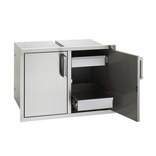 Fire Magic 5-Series Double Doors with 2 Dual Drawers