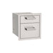 Fire Magic 5-Series Double Drawer shown in angled view and closed door