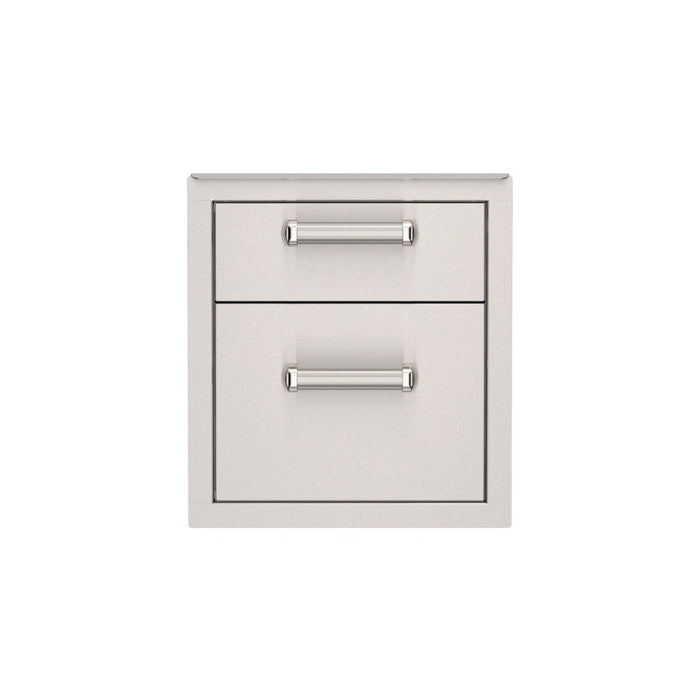 Fire Magic 5-Series Double Drawer shown in front view and closed door