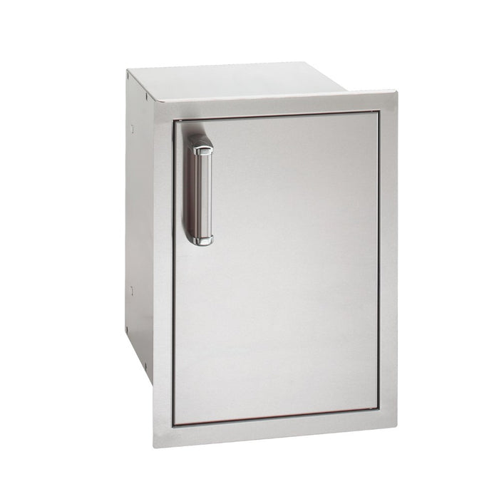 Fire Magic 5-Series Single Door with Dual Drawers shown in right hinge