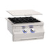 Fire Magic Aurora Power Burner with porcelain cast iron grid