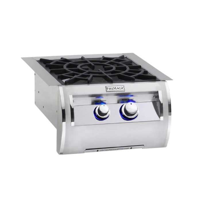 Fire Magic Classic Power Burner with porcelain cast iron grid