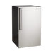 Fire Magic Compact Refrigerator with Premium Door and right hinge shown in the photo