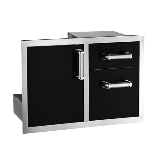 Fire Magic Echelon Black Access Door w/ Double Drawer