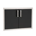 Fire Magic Echelon Black Double Access Door