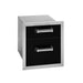 Fire Magic Echelon Black Double Drawer