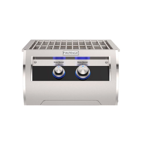 Fire Magic Echelon Diamond Power Burner with stainless steel grid