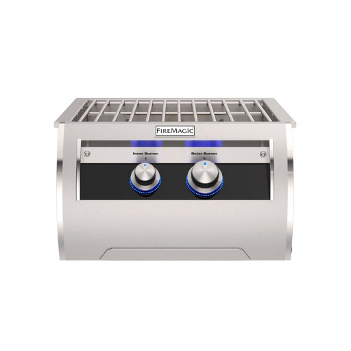 Fire Magic Echelon Diamond Power Burner with stainless steel grid