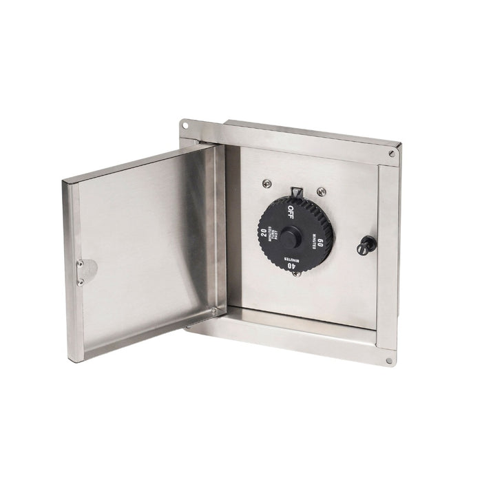 Fire Magic Gas Timer 1-hour stainless steel gas timer box