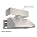 Fire Magic Power Vent Hood Options