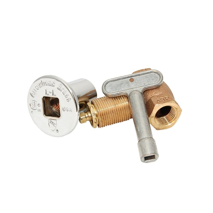 Fire Magic Straight Gas Line Valve with Key